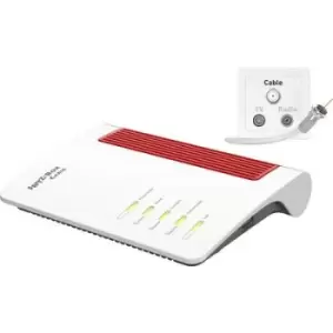 Image of AVM FRITZ!Box 6660 Cable WiFi modem Router Built-in modem: Kabel 2.4 GHz, 5 GHz 2.4 GBit/s
