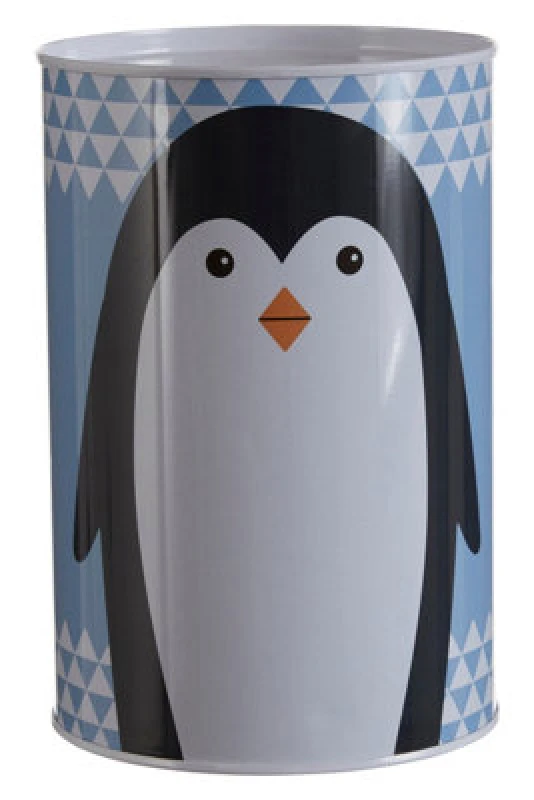 Image of Premier Housewares Parker The Penguin Large Money Tin Blue