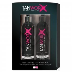 Image of Tanworx Tanning Essential Duo - Fair/Medium