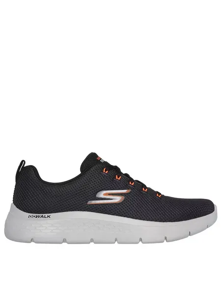Image of Skechers Mens GO WALK Flex Vespid Lightweight Trainers UK Size 6 (EU 39.5) Charcoal Black SKE2351-CCBK-6