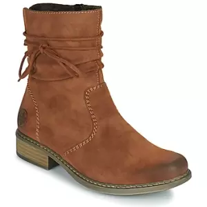 Image of Rieker GITONNA womens Mid Boots in Brown