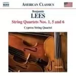 Image of Lees: String Quartets Nos 1, 5 & 6 (Music CD)