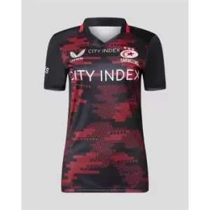 Image of Castore Saracens Home Womens 2022 2023 - Black