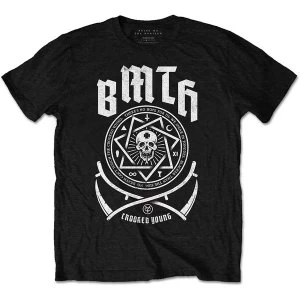 Image of Bring Me The Horizon - Crooked Unisex X-Large T-Shirt - Black