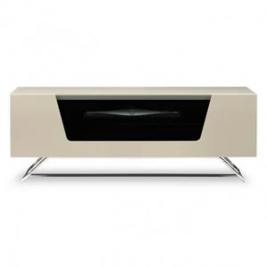 Image of Alphason CRO21000CBIV Chromium 2 TV Cabinet 1000mm Wide in Ivory High