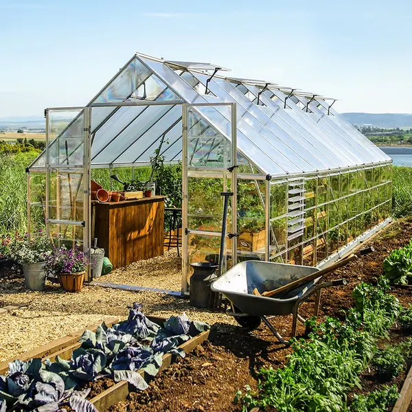Image of 10' x 24' Palram Canopia Balance Silver Large Greenhouse (3.04m x 7.24m)