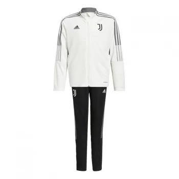 Image of adidas Juventus Tiro Tracksuit Kids - Core White