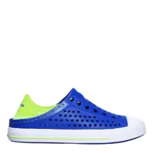 Image of Skechers Guzman Step In Child Boys Clogs - Blue