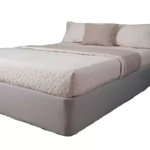 Image of Belledorm Jersey Base Wrap (Superking) (Cloud Grey)