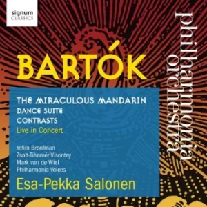 Image of Bartok The Miraculous Mandarin/Dance Suite/Contrasts by Bela Bartok CD Album