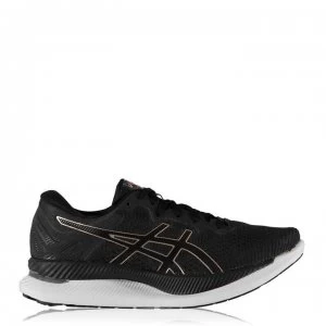 Image of Asics GlideRide Ladies Running Shoes - Black/Gold
