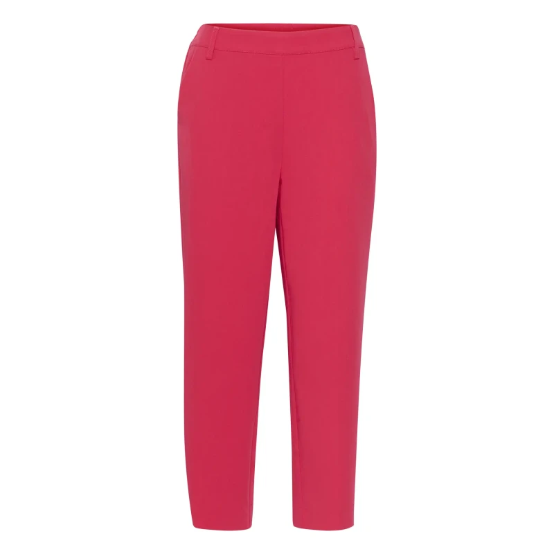 Image of Kaffe Womens crop pants KAFFE Sakura HW Rose Female 42