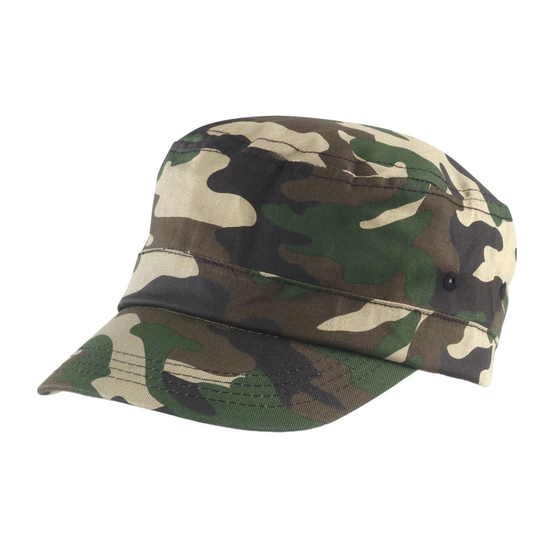 Image of Result Result Urban Camo Cap in Olive Olive One Size Unisex 5063527361967