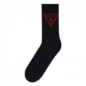 Image of Guess Sport Socks 1 Pack - Black A996