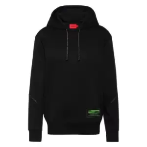 Image of Hugo Denry OTH Hoodie Mens - Black