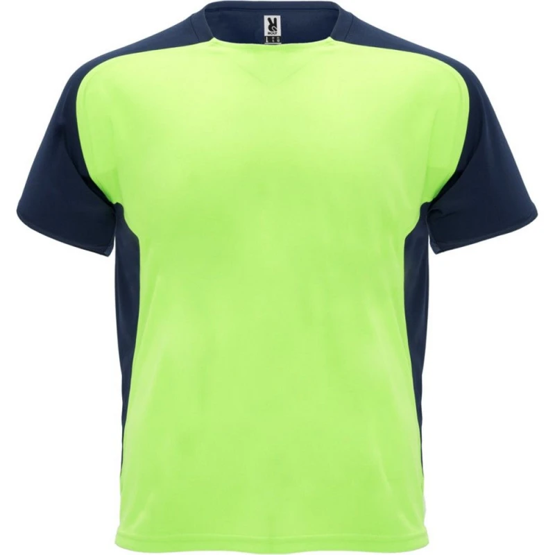 Image of ROLY Bugatti Short-Sleeved Sports T-Shirt in Bright Green Size: 4 Years Bright Green Unisex 4 Years