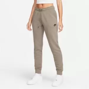 Image of Nike Sportswear Essential Womens Fleece Pants - Grey