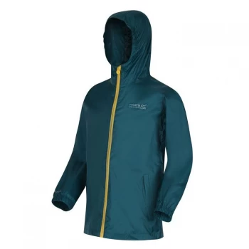 Image of Regatta Kids Pack It III Waterproof & Breathable Jacket - Deep Teal