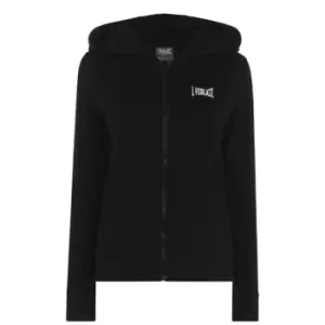 Image of Everlast Zip Interlock Hoodie Womens - Black