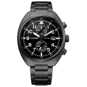 Image of Citizen CA7047-86E Mens Black Dial Chronograph Wristwatch