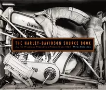 Image of harley davidson source book all the milestone production models since 1903