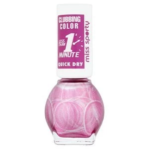 Image of Miss Sporty Clubbing Colour Nail Polish Pinkkle 60 Pink