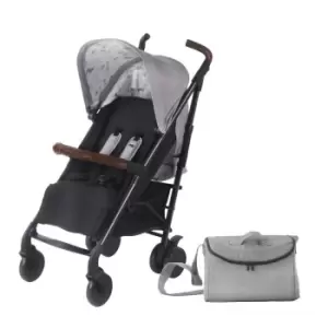 Image of My Babiie Mb52 Dreamiie By Samantha Faiers Safari Stroller (with Seat Liner Changing Bag And Leatherette)