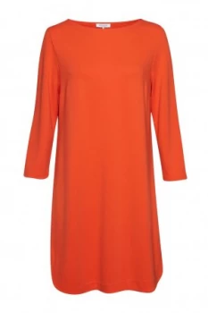 Image of Great Plains Joelle Jersey Shift Dress Scarlet