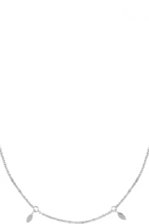 Image of Sara Miller The Silver Leaf Leaf Charm Necklace SAJ2011