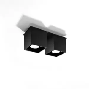 Image of Sollux Plafond Quad 2 Black
