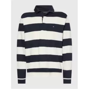 Image of Tommy Hilfiger New Prep Stripe Rugby - Blue