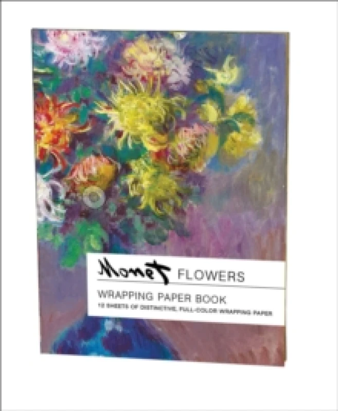 Image of Flowers, Claude Monet Wrapping Paper Book Other printed item