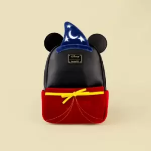 Image of Loungefly Disney Mickey Fantasia Cosplay Mini Backpack - VeryNeko Exclusive