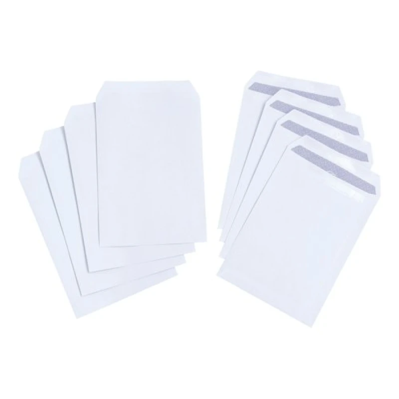 Image of 5 Star Value Envelope Pocket Self Seal 100gsm C5 White (500 Pack) 553241