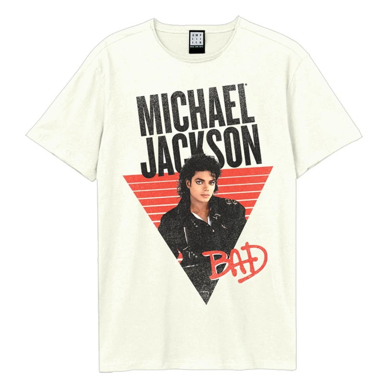 Image of Amplified Amplified Men Michael Jackson T-Shirt in White Size: X-Small White XS Male 5063693957056