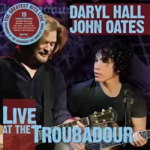 Image of Live at the Troubadour by Daryl Hall and John Oates CD Album