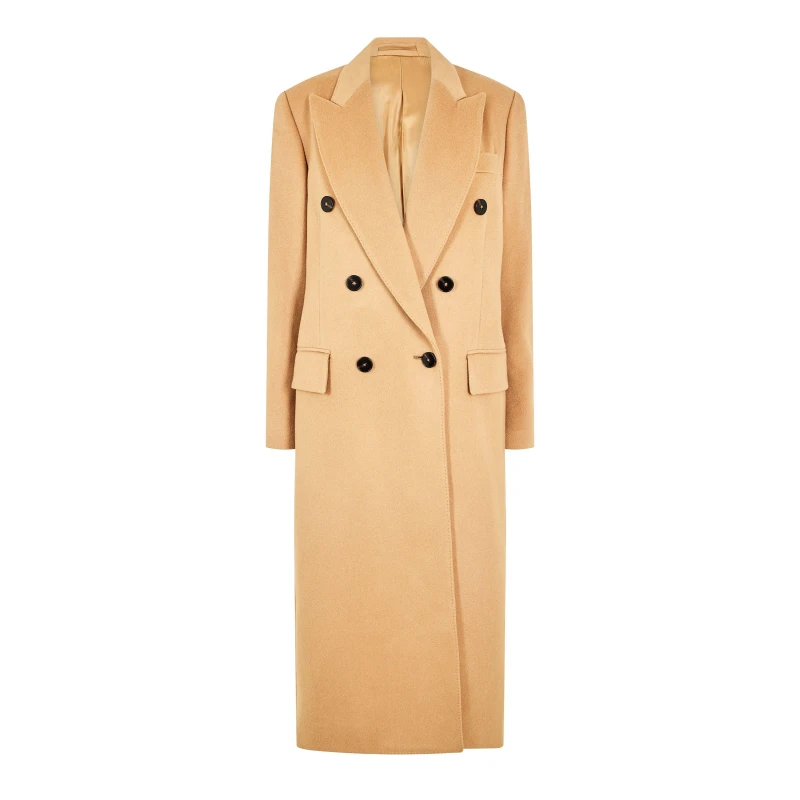 Image of Boss Womens Capella 102 Overcoat Medium Beige female 8 (S)