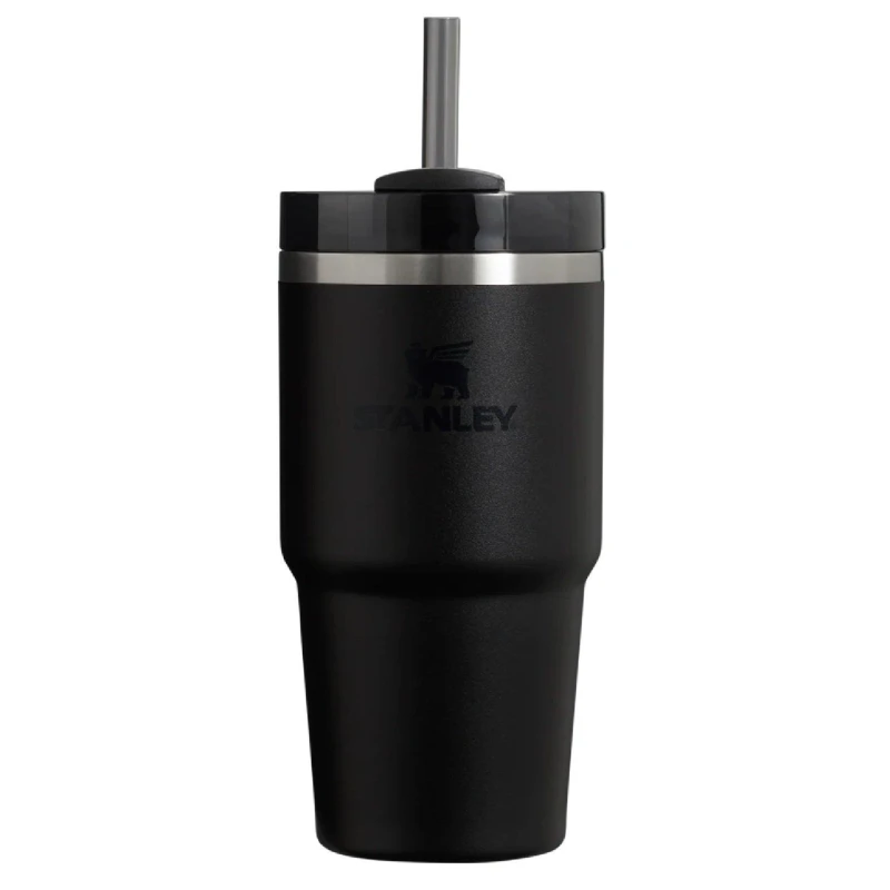 Image of Stanley Quencher Stainless Steel FlowState Tumbler 600ml Black unisex 600ml