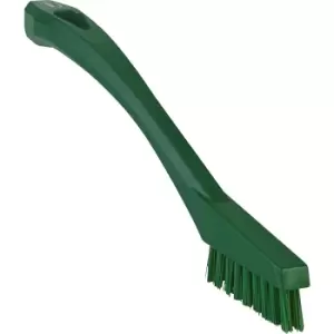 Image of Vikan Detail brush, extra hard, pack of 10, green
