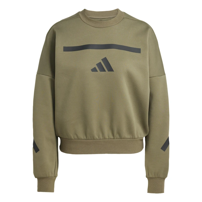 Image of adidas Z.N.E. Sweatshirt Olive Strata female 10 (S)