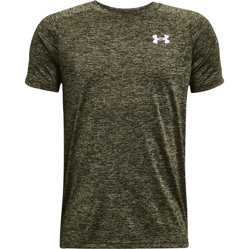 Image of Under Armour Tech 2.0 Short Sleeve T-Shirt Juniors Marine male 7 - 8 Years (S)