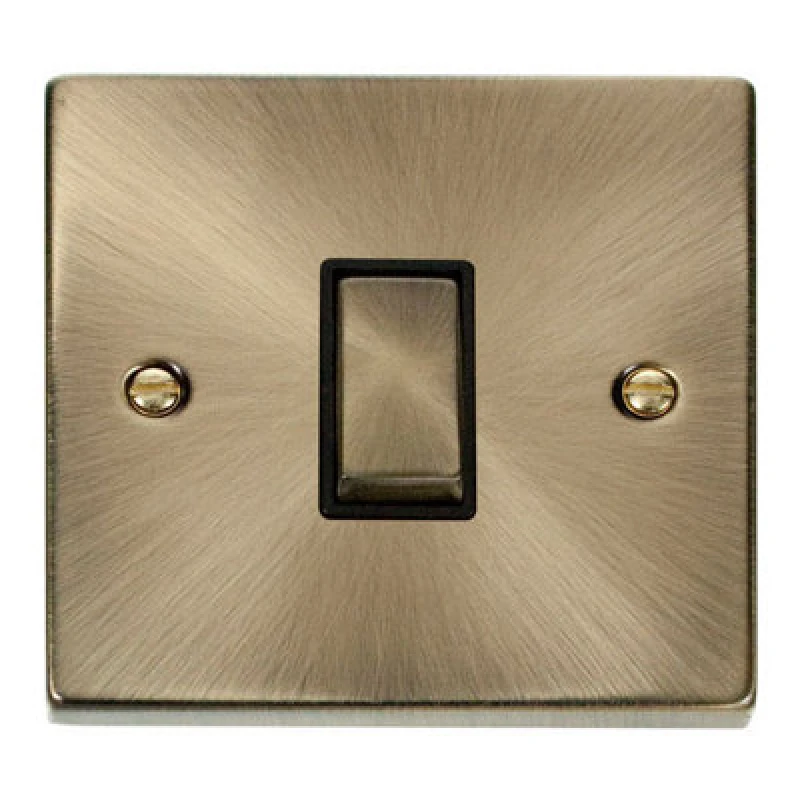Image of SE Home Antique Brass 10A 1 Gang Intermediate Ingot Light Switch Gold unisex