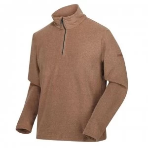 Image of Regatta Edley Half Zip Fleece - Dark Camel