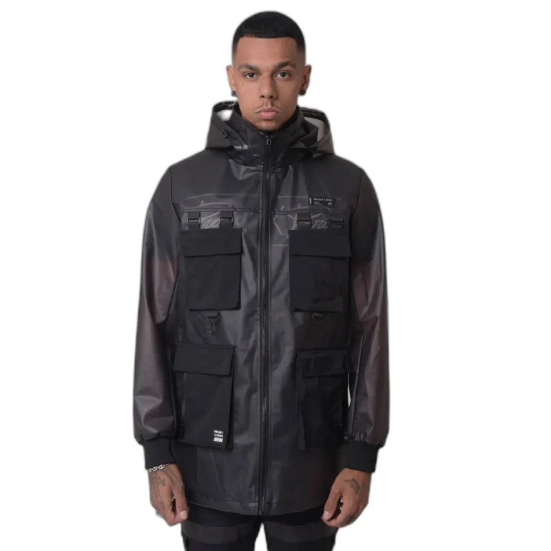 Image of Project X Paris Waterproof jacket Project X Paris Noir Male M