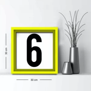 Image of 3030AHS-0109s Multicolor Decorative Framed MDF Painting