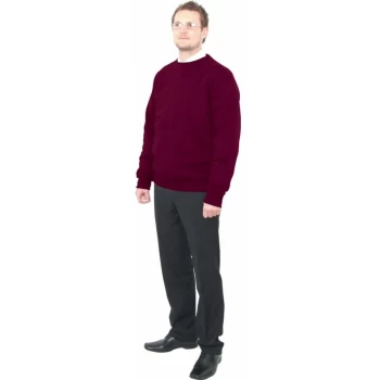 Image of 65/35 Premium Burgundy Sweatshirt - Large - Tuffsafe
