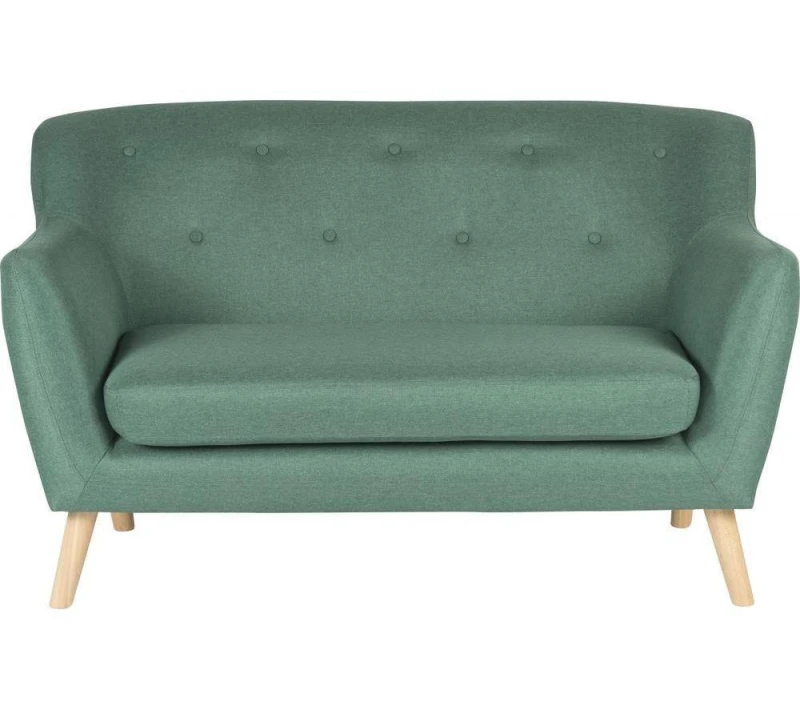 Image of Skandi Teknik Office Skandi 2 Seater Sofa Ocean Green - 7981 7981
