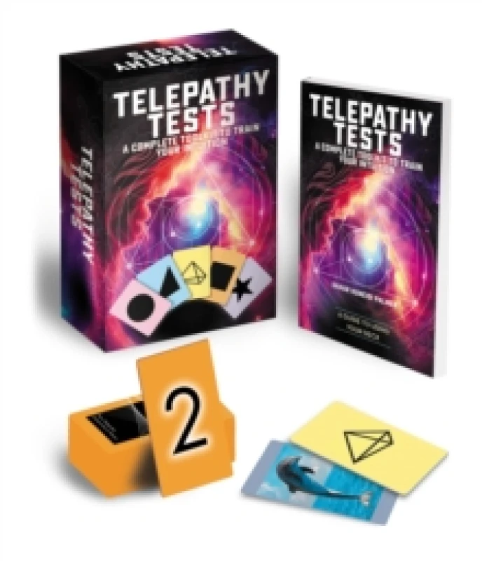 Image of Telepathy Tests Book & Card Deck : A Complete Toolkit to Train Your Intuition Paperback / softback