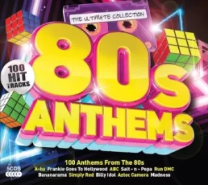 Image of 80s Anthems by Various Artists CD Album