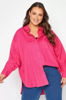 Image of Oversized Poplin Shirt